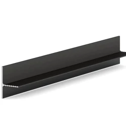 Теневой плинтус Laconistiq Reverse Черный анодированный