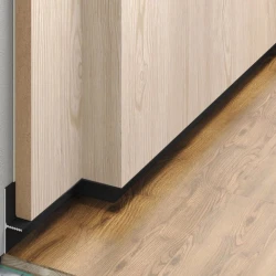 Теневой плинтус Laconistiq Reverse Черный анодированный