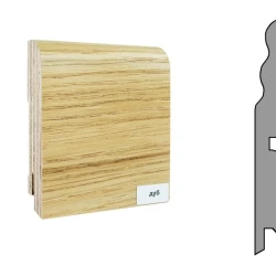 Плинтус шпонированный Finitura Dekor 120x15 Дуб