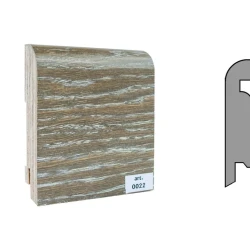 Плинтус шпонированный Finitura Dekor 70x15 №022