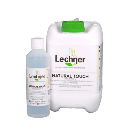 Полиуретановый лак Lechner Natural Touch 2K 5+0,5л на otdelka1.ru