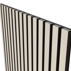 Акустическая реечная панель Cosca шпон Дуб Клэр светлый 600 мм