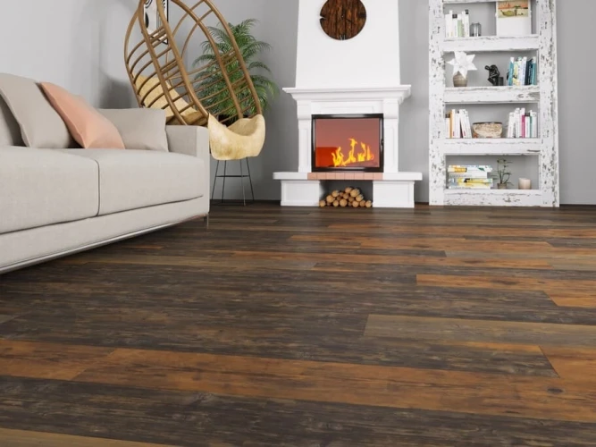 Кварц-виниловый ламинат FastFloor Country FST-111 Дуб Даргавс на Otdelka1.ru