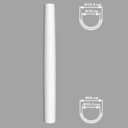 Полуколонна конусная Decomaster DC-8305-8H