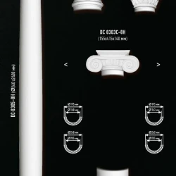 Полуколонна конусная Decomaster DC-8305-8H