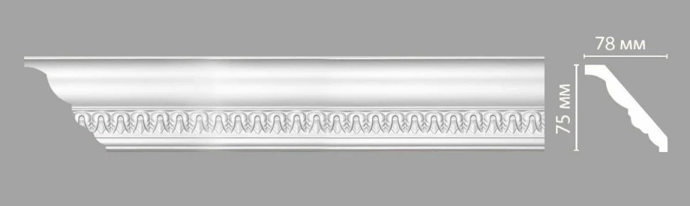 Плинтус потолочный Decomaster 95350 на Otdelka1.ru