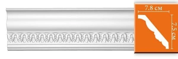 Плинтус потолочный Decomaster 95350 на Otdelka1.ru