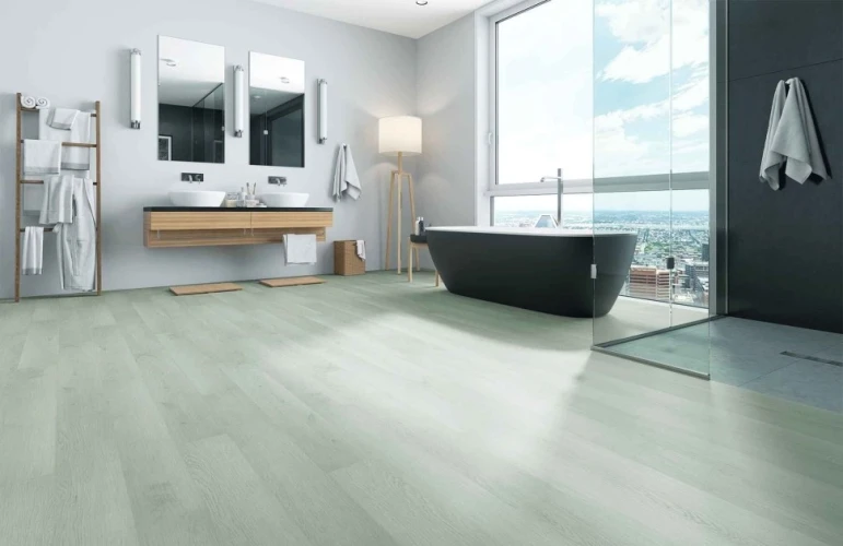 Кварцевый Ламинат Хоум Эксперт / Home Expert Natural 943-07 Дуб Ледяной замок на Otdelka1.ru