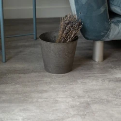 Виниловая плитка Винилам / Vinilam Ceramo XXL Stone 71614 Цемент светлый