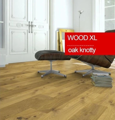 Клеевая напольная пробка Коркстайл / Corkstyle Wood XL Oak knotty на Otdelka1.ru