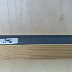 Уплотнитель для плинтуса МДФ Teckwood RAL 7040 Серый