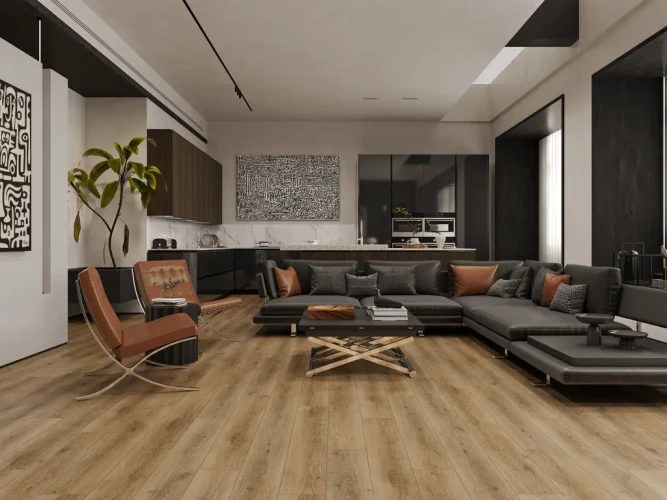 Кварцвиниловая плитка Norland Lagom Parquet LVT 1034-13 Bomul на Otdelka1.ru