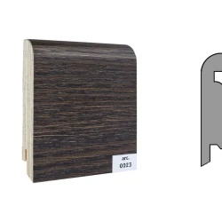 Плинтус шпонированный Finitura Dekor 70x15 №023