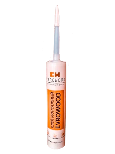 Клей монтажный Evrowood 290мл на Otdelka1.ru