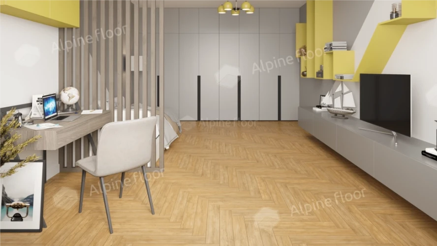 Ламинат Alpine floor Herringbone 12 PRO LF106-04 Дуб Тулуза на Otdelka1.ru