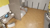 Ламинат Alpine floor Herringbone 12 PRO LF106-04 Дуб Тулуза на Otdelka1.ru