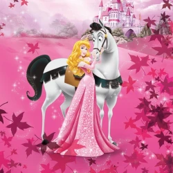 4-495 Фотообои KOMAR "Спящая Красавица" 184х254 см бумажные