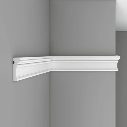 Молдинг гладкий Decomaster DP 9012F гибкий на otdelka1.ru