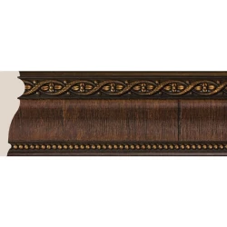 Плинтус Cosca потолочный 85 красное дерево 152-2