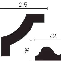 Декоративный элемент Decor Dizayn C1-DD301