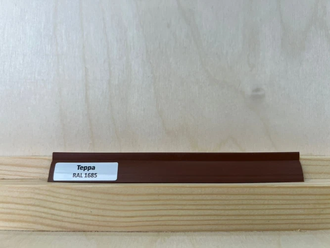Уплотнитель для плинтуса МДФ Teckwood RAL 1685 Терра на otdelka1.ru