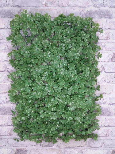 Искусственная трава AF в модулях Дизайн №6 Клевер на otdelka1.ru