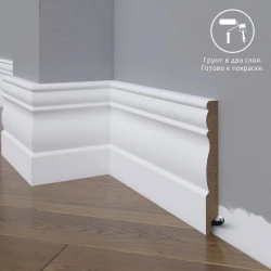 Плинтус МДФ под покраску Madest Decor 24-136-16