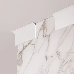 Плинтус Cosca PL001 40х12 2000мм Экополимер