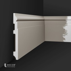 Дюрополимерный плинтус Q Decor SX024