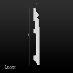 Дюрополимерный плинтус Q Decor SX024