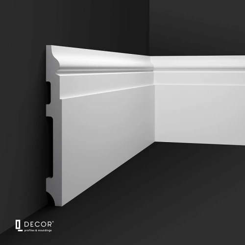 Дюрополимерный плинтус Q Decor SX024 на otdelka1.ru