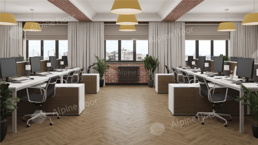 Ламинат Alpine floor Herringbone 12 PRO LF106-07 Дуб Прованс на Otdelka1.ru