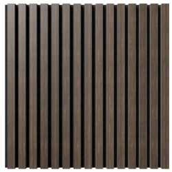 Акустическая реечная панель Cosca шпон Дуб Маррон коричневый 600 мм