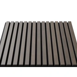 Акустическая реечная панель Cosca шпон Дуб Маррон коричневый 600 мм