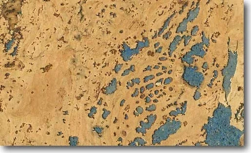 Настенная пробка Иберкорк / Ibercork Малага азул на Otdelka1.ru