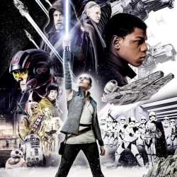 4-496 Фотообои KOMAR "ЗВЕЗДНЫЕ ВОЙНЫ: Баланс" 184х254 см бумажные