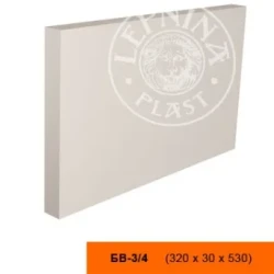 Фасадный боссаж LepninaPlast БВ-3/4