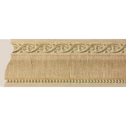 Плинтус Cosca потолочный 85 ясень золотистый 152-5
