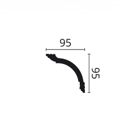 WT17 карниз Wallstyl NMC