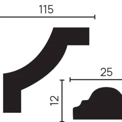 Декоративный элемент Decor Dizayn C1-DD35