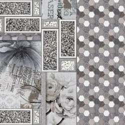 Виниловый ламинат Novita Дизайнерские 3D полы Луиза