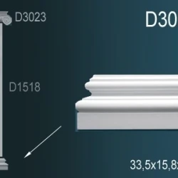 Пилястра Perfect / Перфект D3024