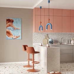 Плинтус Cosca PL002 60х16 2000мм Экополимер