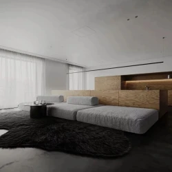 Теневой потолочный карниз Laconistiq Gips Без покрытия