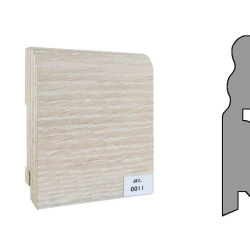 Плинтус шпонированный Finitura Dekor 100x19 №011