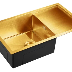 Кухонная мойка EMAR EMB-124 PVD Nano Golden
