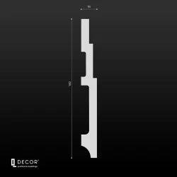 Дюрополимерный плинтус Q Decor SX038