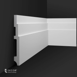 Дюрополимерный плинтус Q Decor SX038