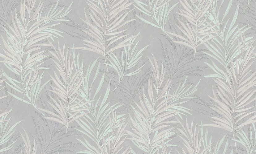 Обои МОФ Malex design Дайкири 4308-5 сер-ментол на otdelka1.ru