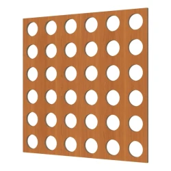 Перфорированная панель Cosca Форо 16 1030х695мм ХДФ